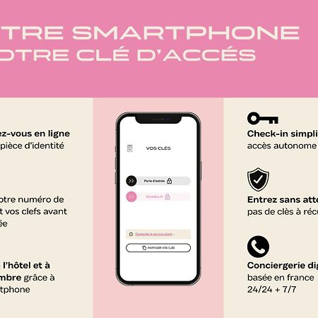 Hotel Corneille - Entree Autonome, Reception En Ligne - Encore Mieux Тур Экстерьер фото